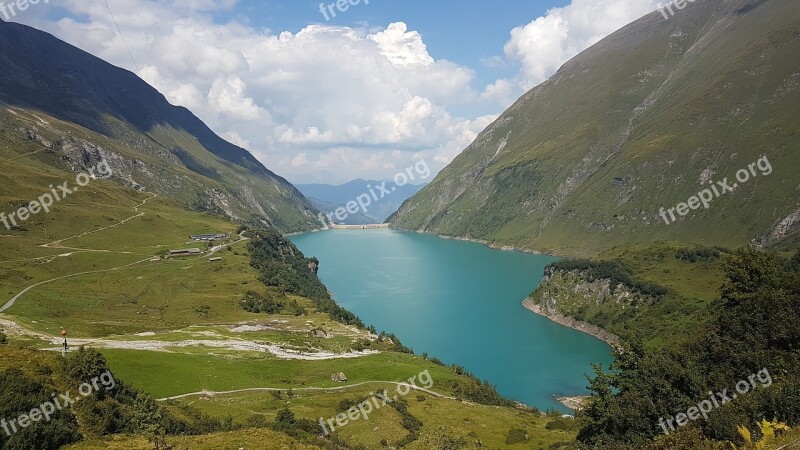 Kaprun Austria Alpine Mountains Current