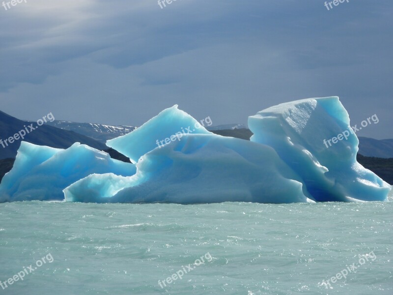 Glacier Iceberg Patagonia Free Photos