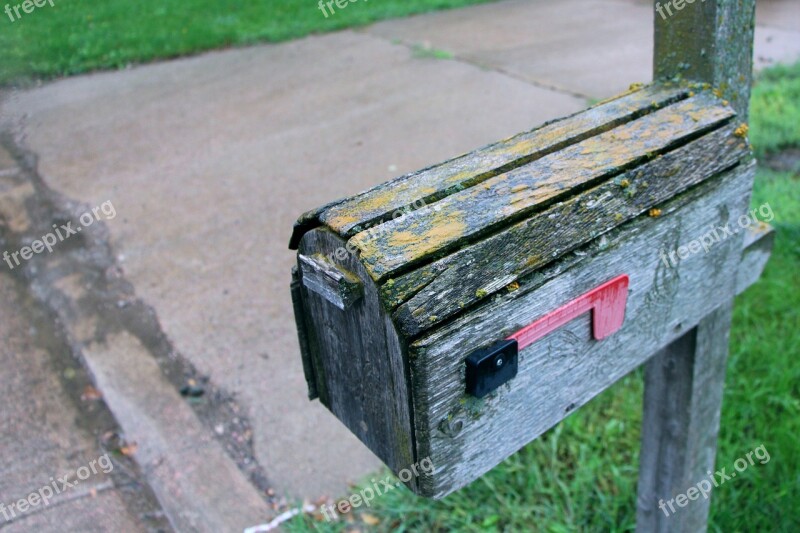 Mail Mailbox Wood Inbox Free Photos