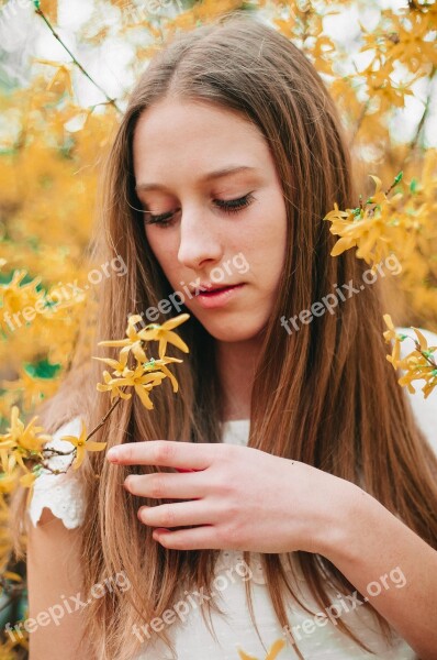 Girl Portrait Face Female Woman