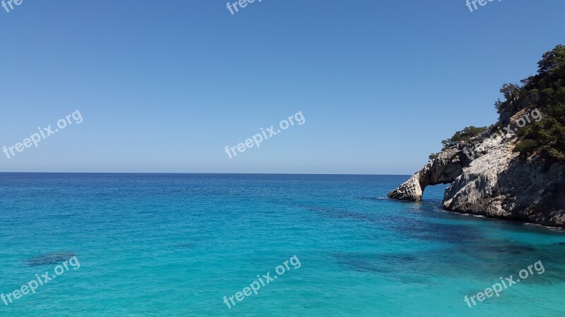 Mediterranean Turquoise Sea Blue Beach