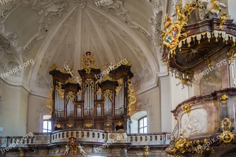 Bruchsal St Peter's Church St Peter Baroque Balthasar Neumann