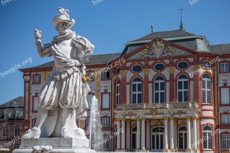 Bruchsal Castle Baroque Historically Sculpture