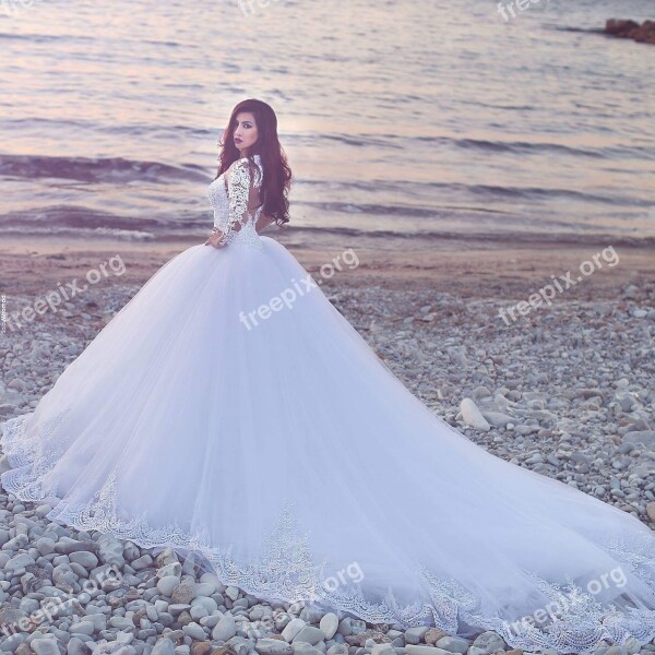 Wedding Dress Gal Free Photos