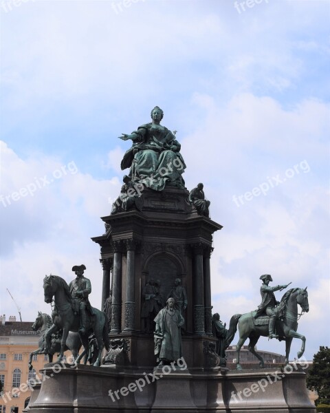 Statue Maria Therese Monument Austria