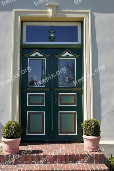 Entrance Door Green Door Truss Input