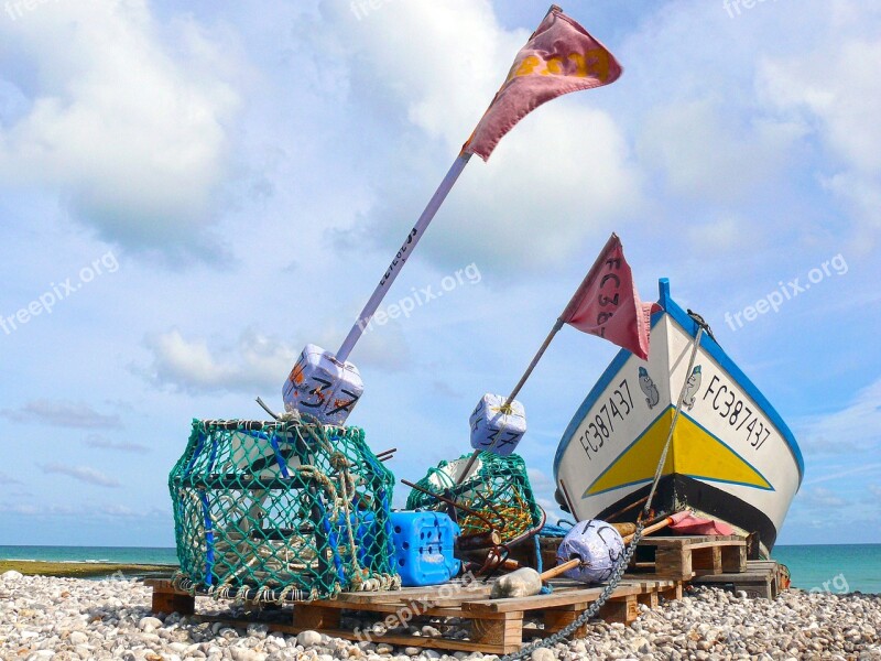 Flag Fishing Traditional Fishing Fishermen Net