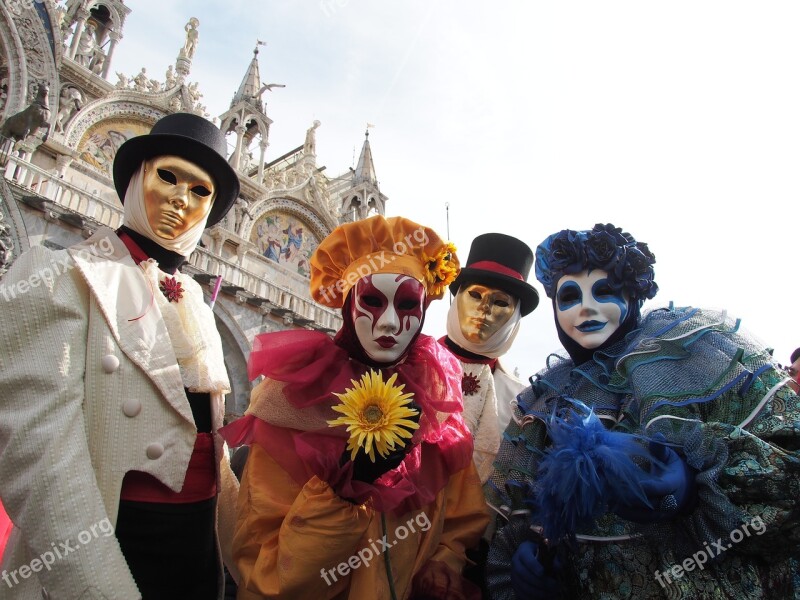 Carnival Venice Mask Panel Venezia