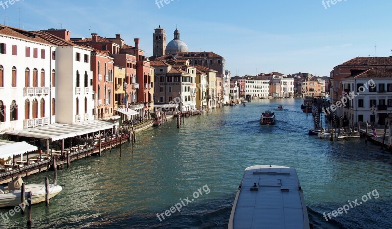 Venice Canale Grande Italy City Waterway