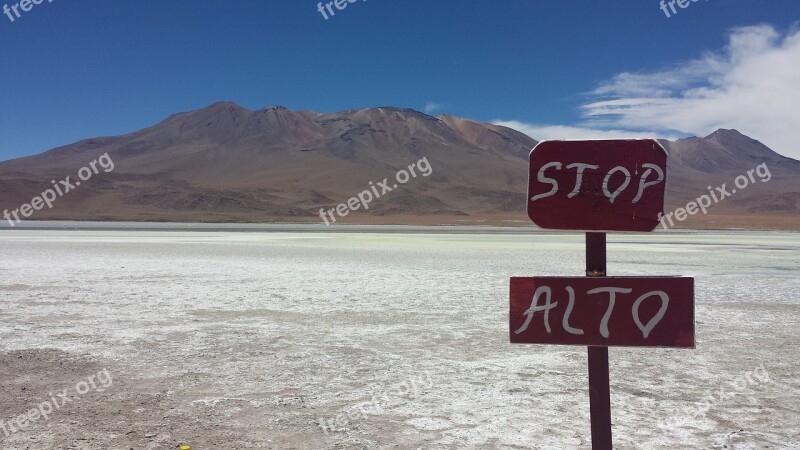 The Desert Of Uyuni Salt Desert Landscape-bolivian Free Photos