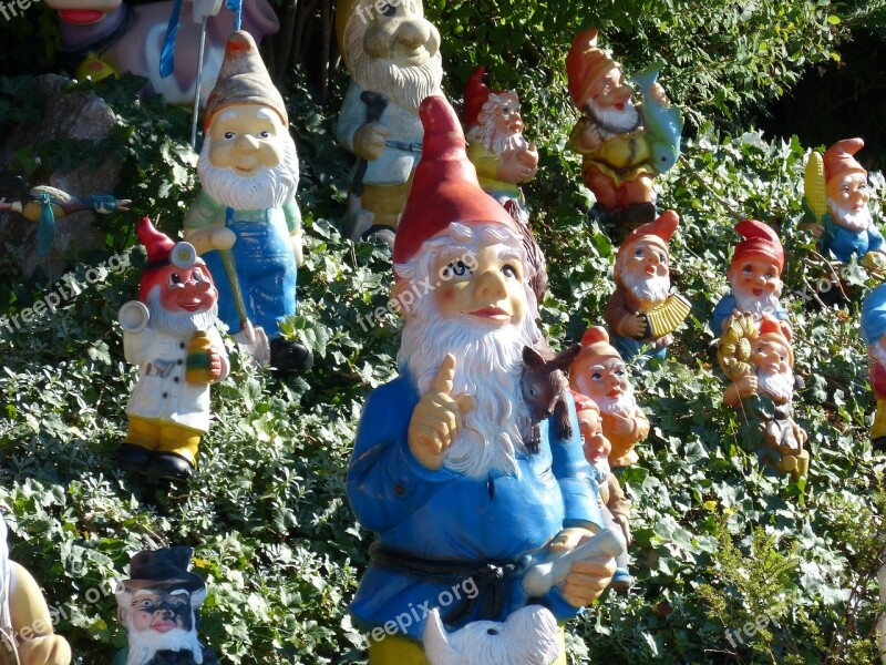 Garden Gnomes Forest Fairy Tales Funny Gnome