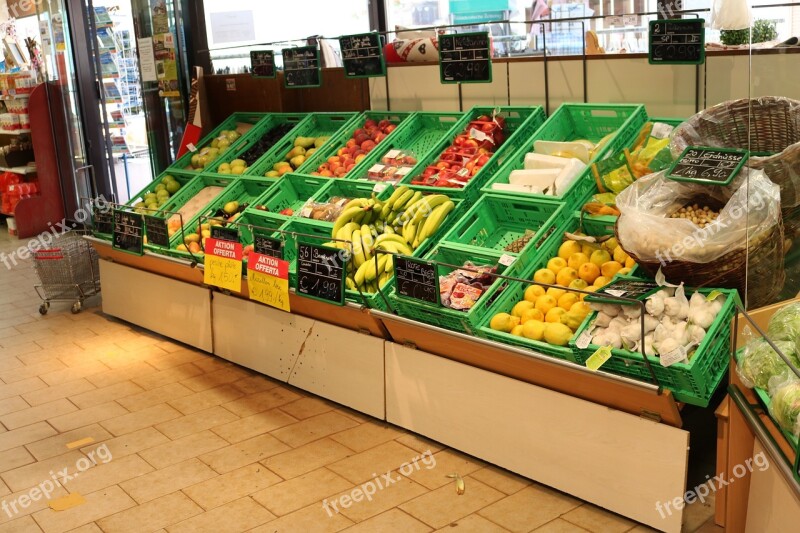 Business Fruit Vegetables Eat Market