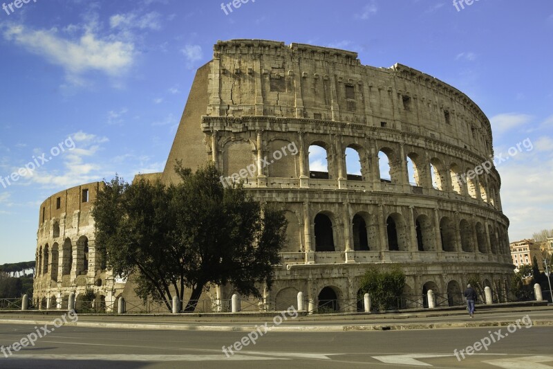 Colosseum Italy Rome Colloseum Culture