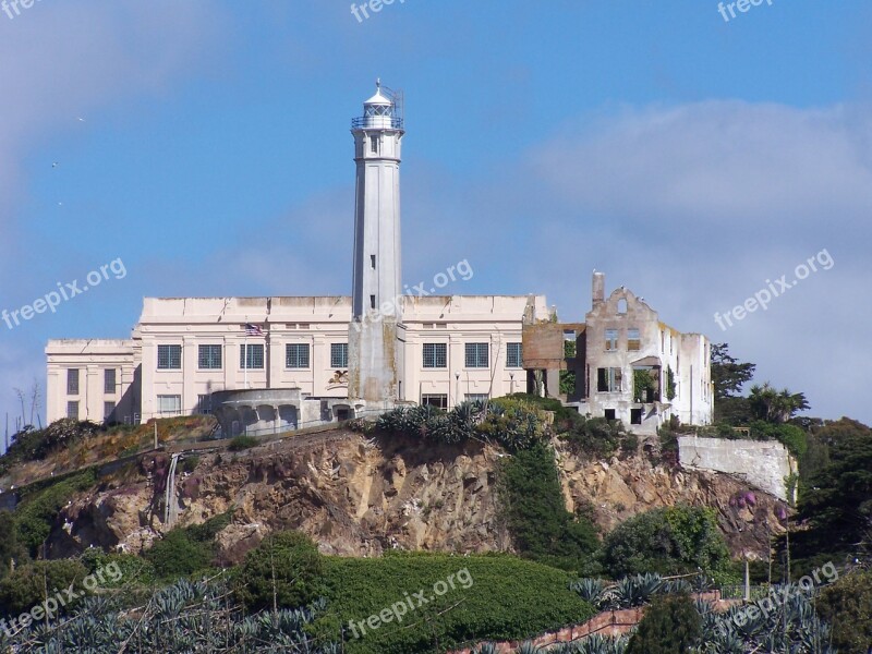 Alcatraz Prison Island California San