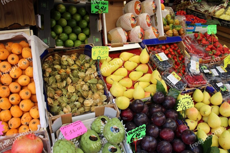 Fruit Market Greengrocer Food Organic