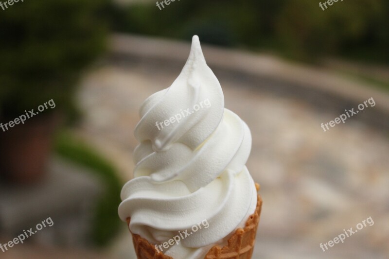 Soft Serve Ice Cream Summer Ice Dessert Suites