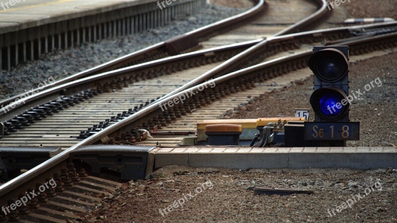 Soft Gleise Rails Signal Railroad Track