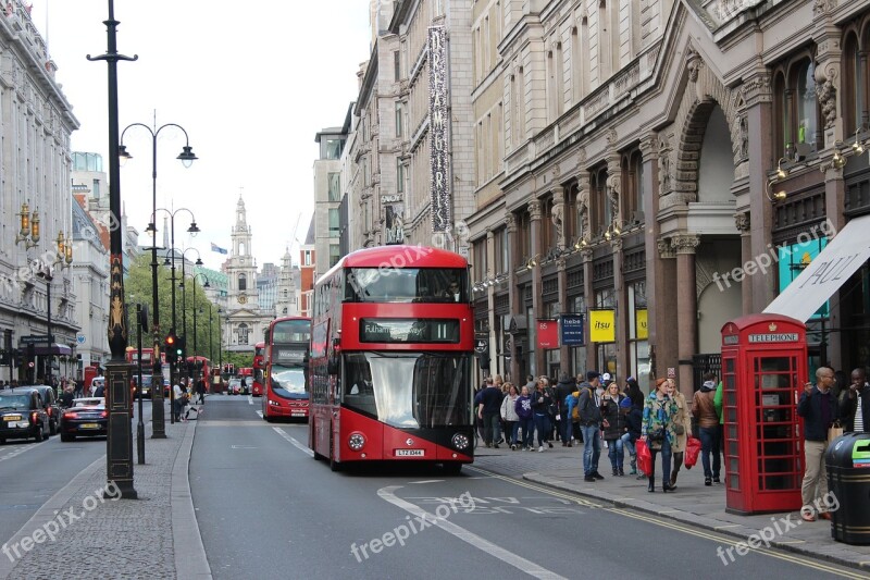 London Shopping England Architecture Building