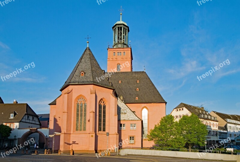 Darmstadt Hesse Germany City Church Church