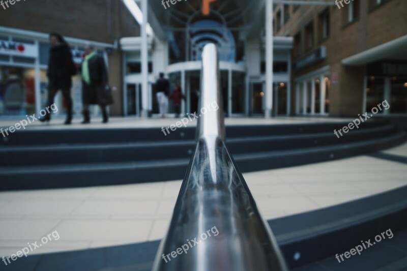 Railing Trap Passage Entrance Scheveningen