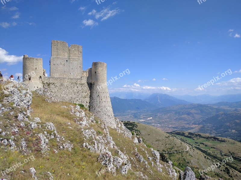 Abruzzo Mountain Landscape Italy Mountains