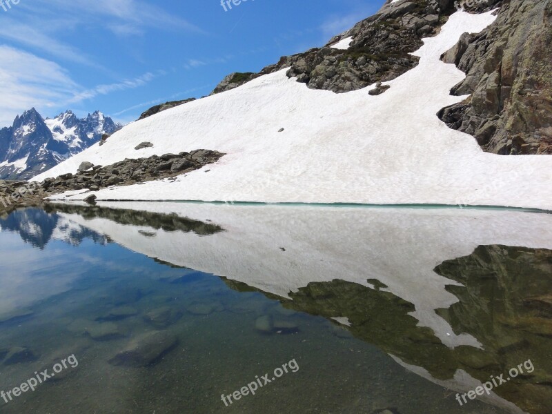 Near Lac Blanc France Free Photos