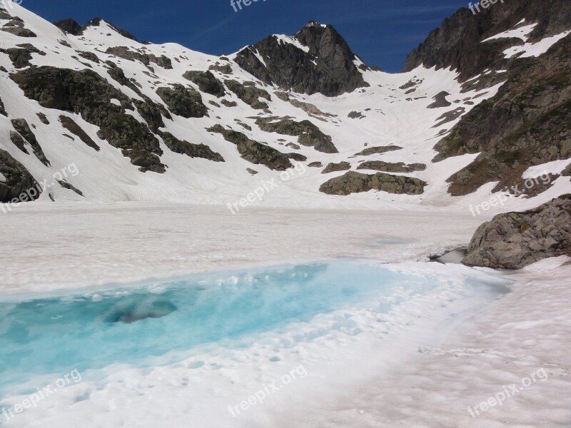 Lac Blanc France Free Photos