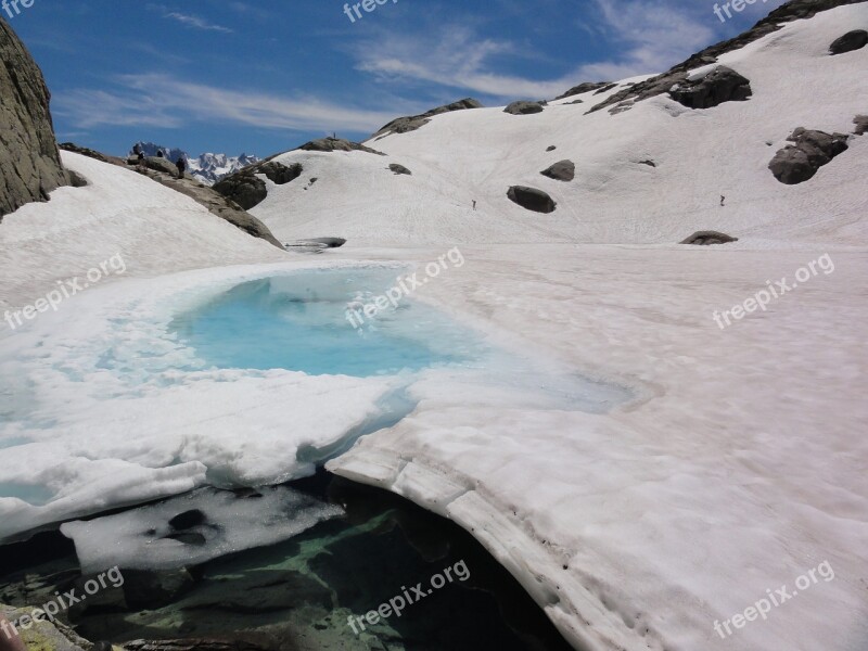 Lac Blanc France Free Photos