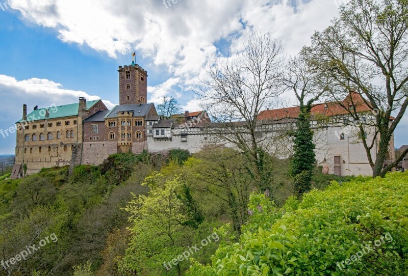 Wartburg Castle Eisenach Thuringia Germany Germany Castle