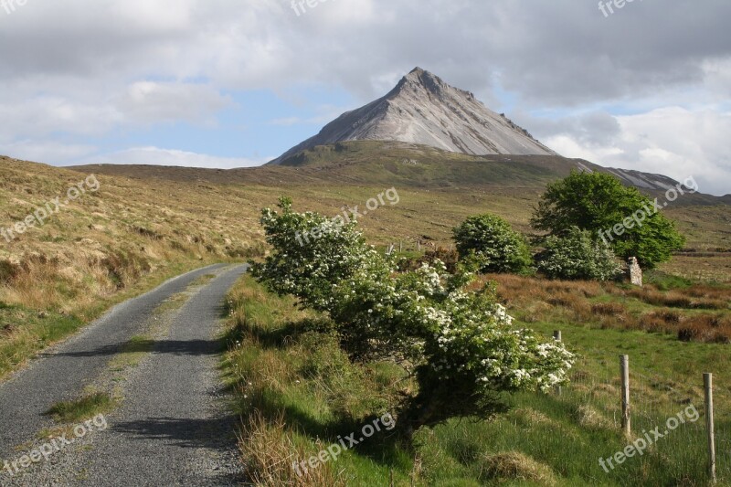 Earthday Errigal Ireland Donegal Free Photos