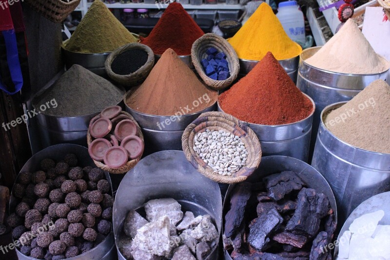 Color Spices Stones Nature Natural Cosmetics