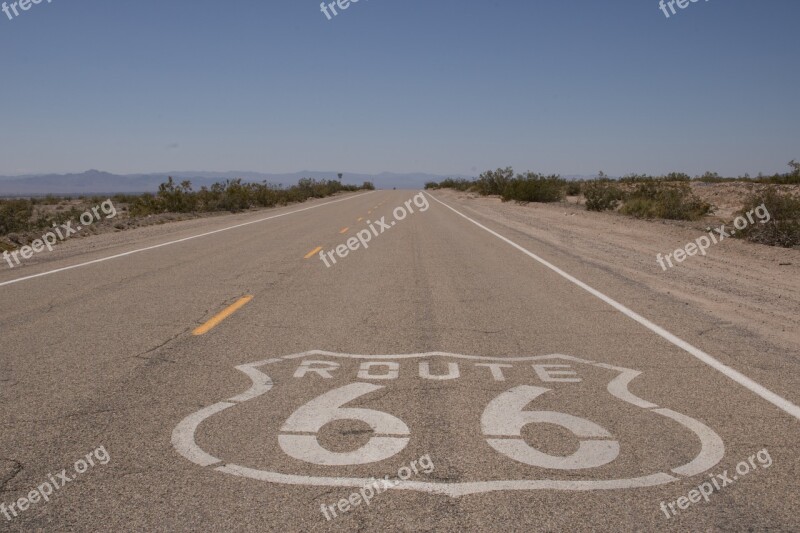 Route 66 Road 66 Route Highway