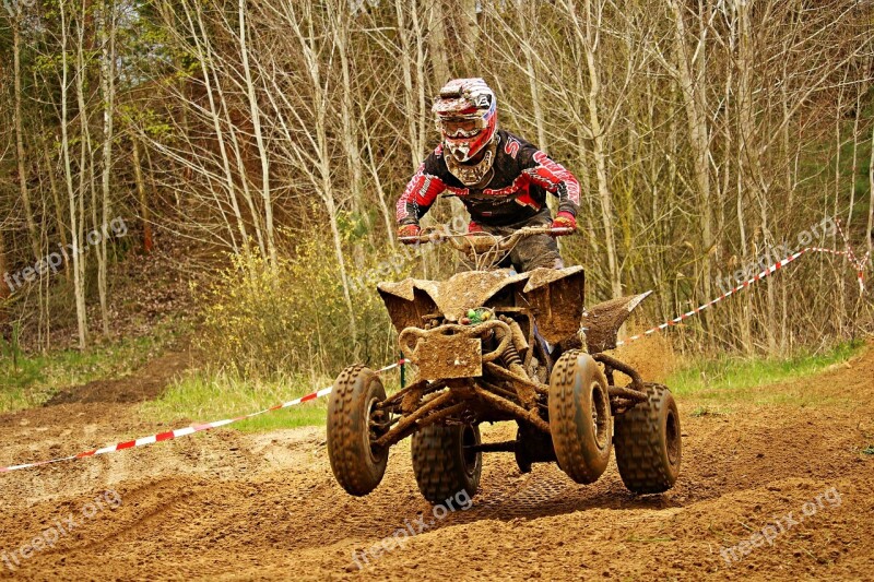 Cross Enduro Quad Quad Race Motorsport