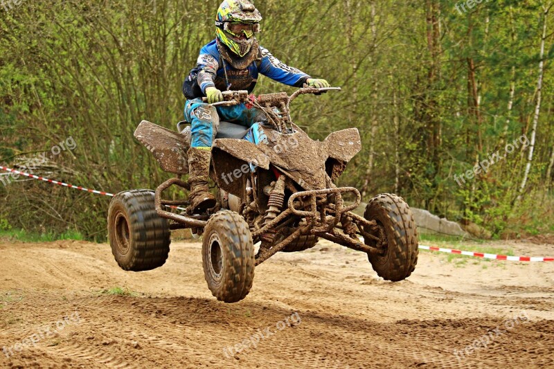 Motocross Cross Quad Race Quad Atv