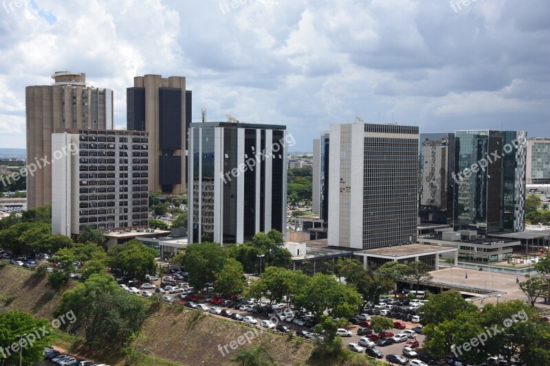 Bank Brasilia South Wing Free Photos