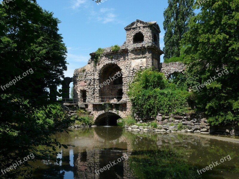 Schwetzingen Castle Park Park Free Photos