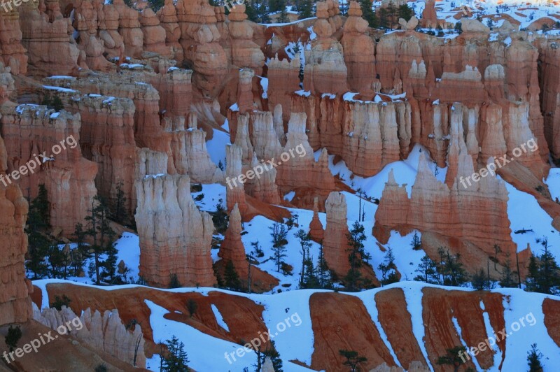 Bryce Canyon Hoodoos Park Utah