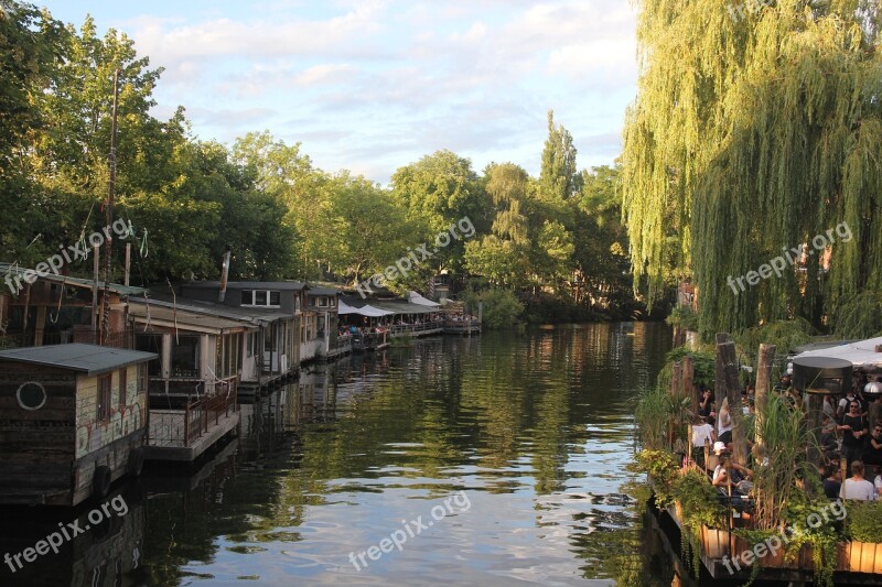 Berlin Germany River Trees Landscape