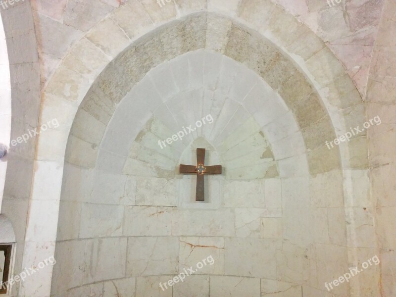 The Holy Land Cross Apse Stone Free Photos