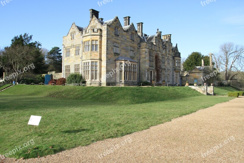 Scotney Castle Old Building Big House Free Photos