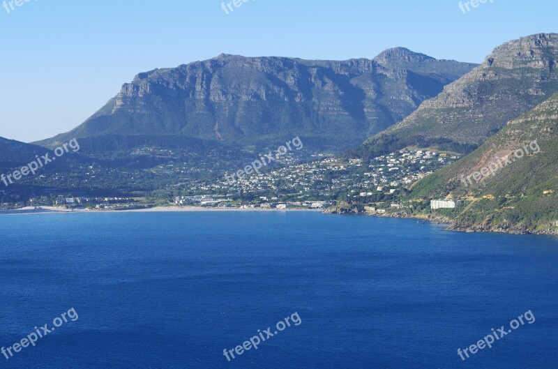 Cape Town South Africa Chapman's Peak Drive World-famous Spectacular