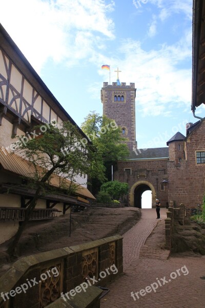 Wartburg Castle Eisenach Luther Thuringia Germany Castle