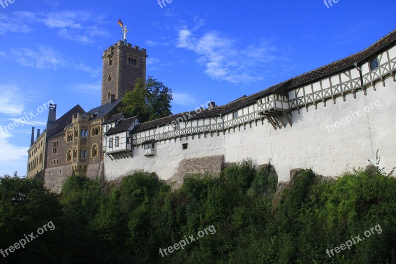 Wartburg Castle Eisenach Luther Thuringia Germany Castle