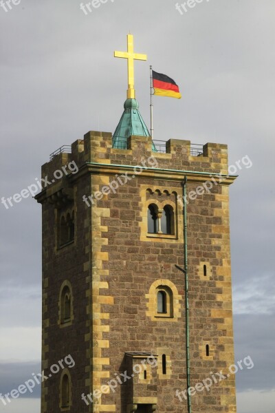 Wartburg Castle Cross Faith Christianity Church