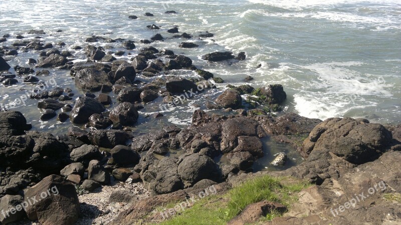 Rocks Water Mar Nature Salt Water