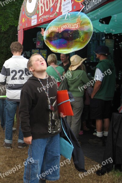 Bubble Child Festival Fun Airborne