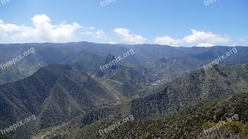 La Reptiles Canary Island Island Canary Islands Mountains