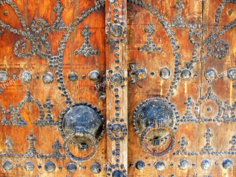 Door Tunisia Arabesque Free Photos