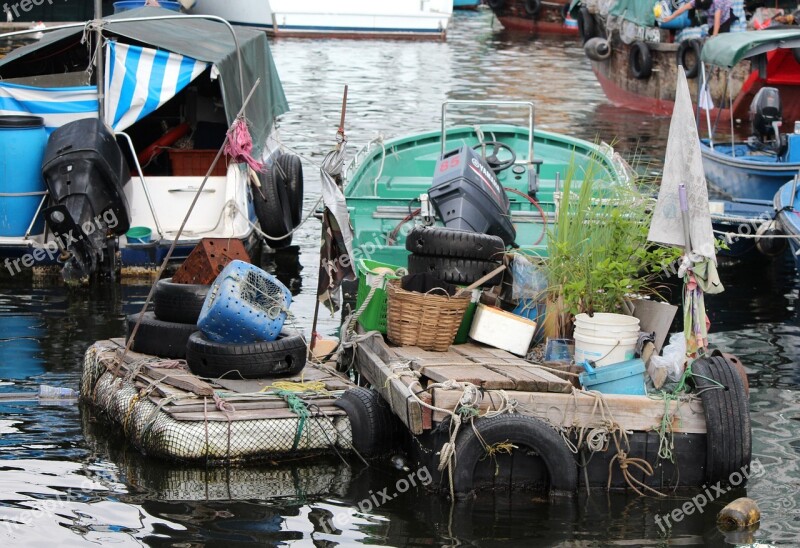 Boats Aberdeen Hong Kong Free Photos