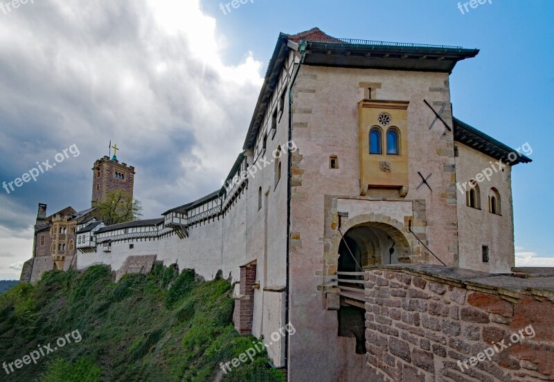 Wartburg Castle Eisenach Thuringia Germany Germany Castle